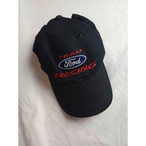 Team‎ Ford Racing Charter Member Hat Snapback Cap Size OSFA Black Unisex